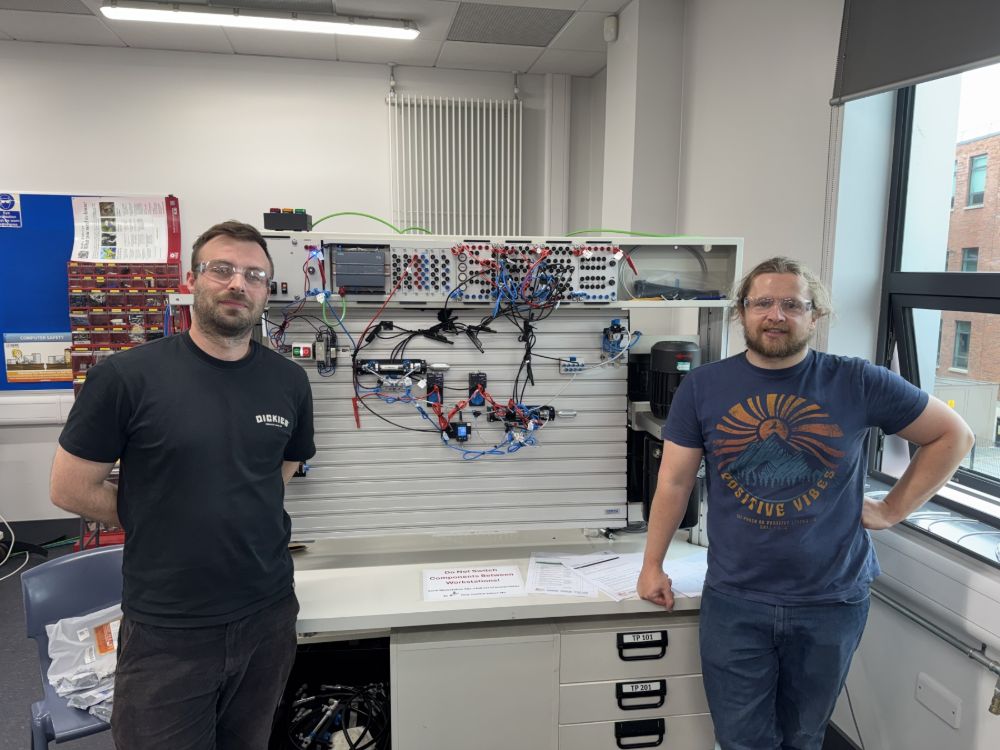 Mark Sutherland (left) and Shane Travers (right), 